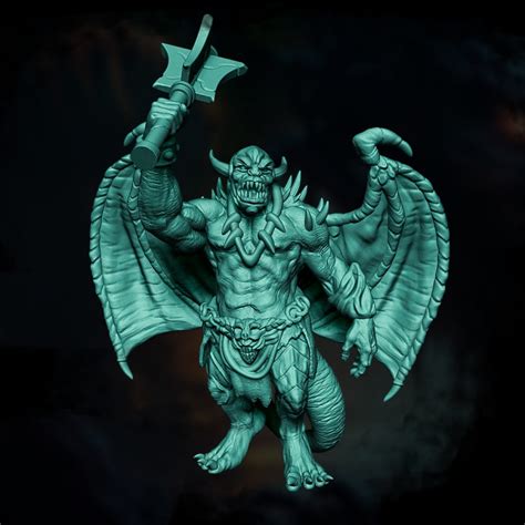 printable pit fiend variant   monsturr