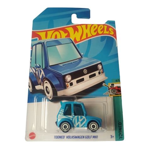 Hot Wheels Tooned Volkwagen Golf Mk Shopee Malaysia