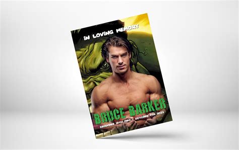Hulk Memorial Card Funera