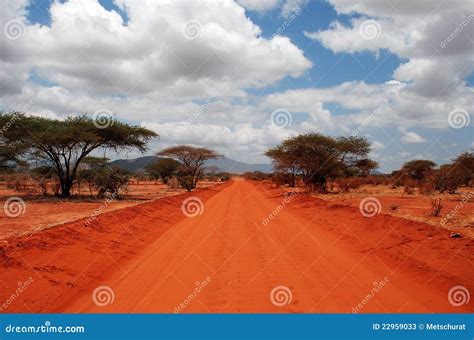 red road stock image image  nature horizon drive