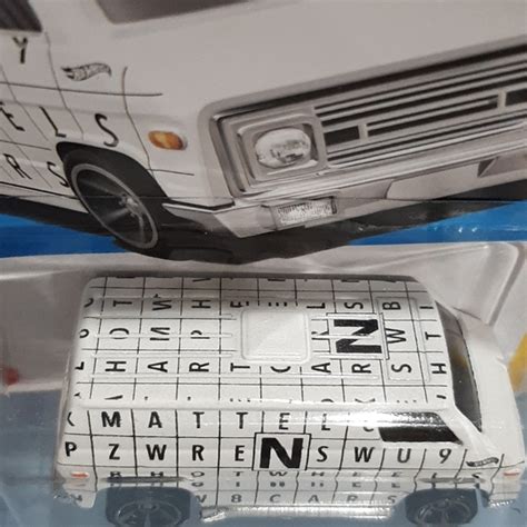 Mattel Other Hot Wheels S Van White Hw Art Cars Collection Poshmark