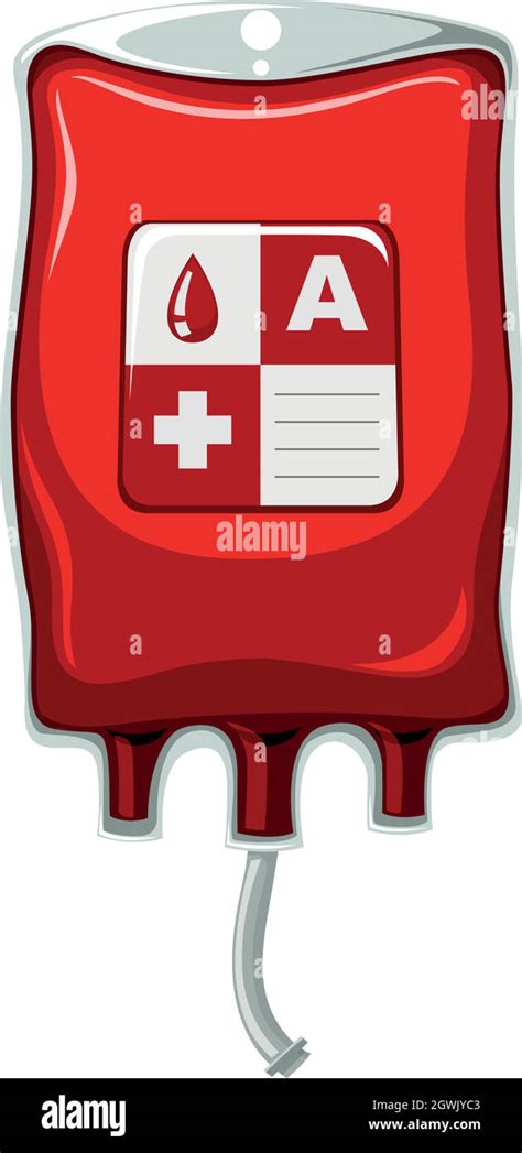 Bag Blood Stock Vector Images Alamy