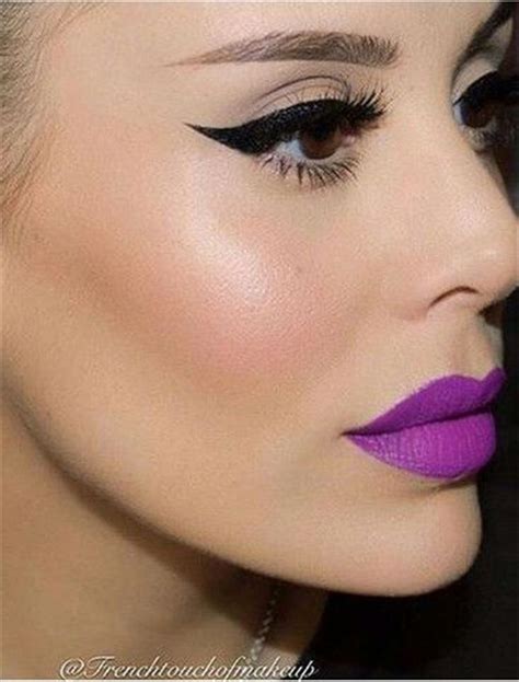 14 Makeup Ideas Purple Lipstick Trucco Occhi Idee Per Il Trucco Trucco