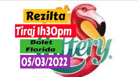 Rezilta tiraj 1h30pm Bolet Florida 5 Mas 2023 a | By Bon Boul Bolet