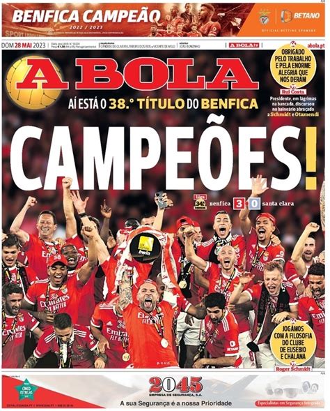 A Bola Capa Da Edi O De Domingo De Maio