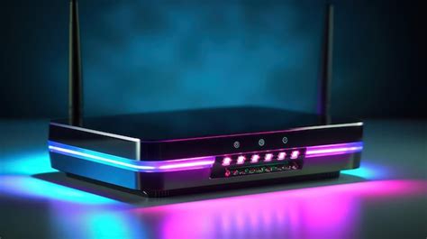 Premium AI Image | Internet moderm port