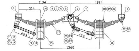 Semi Truck Suspension Diagram