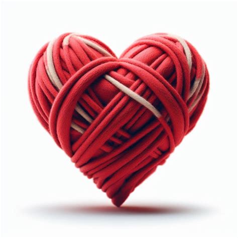 Premium AI Image | Symbol of Love Red Heart Vector Art Illustration ...