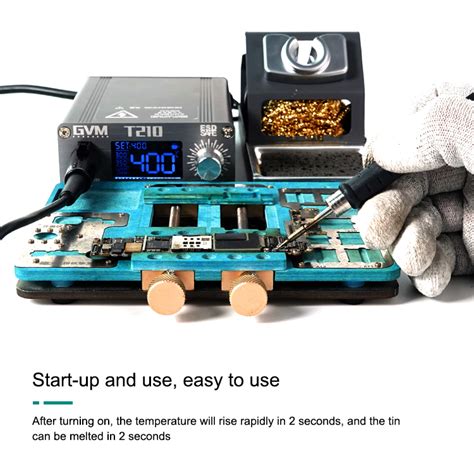 GVM T210 phone repair soldering station