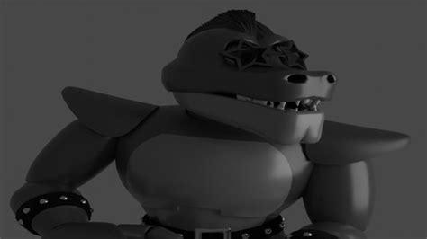 I Made A Giga Monty Model Rfivenightsatfreddys