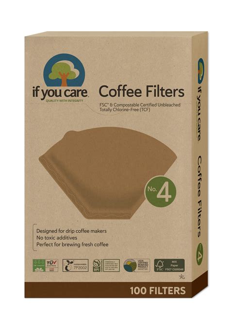 Amazon.com: If You Care # 4 Cone Shaped Unbleached All Natural