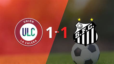 U La Calera Y Santos Se Reparten Los Puntos Y Empatan 1 1 Infobae