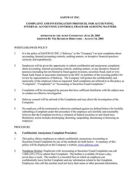 Employees are debating the human resources for Safeway policy 25