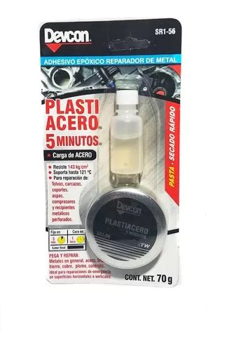 Plasti Acero Secado Rápido 5 Minutos 70g Sr1 56 Devcon