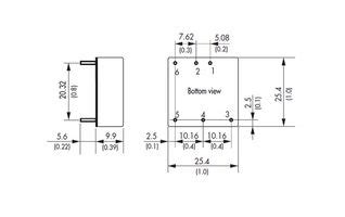 Thn Traco Power Isolated Through Hole Dc Dc Converter Ite