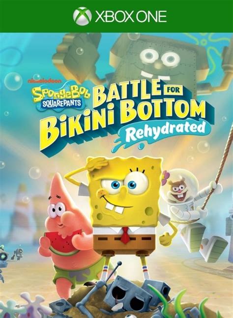 Spongebob Squarepants Battle For Bikini Bottom Rehydrated Xbox One C Digo De Resgate