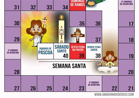 Qual Dia Da Quaresma - Calendário da Quaresma ~ Amiguinhos de Deus