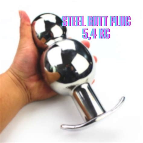 Heavy Butt Plug Extreme Butt Plug Steel Butt Plug Large Butt Plug Giant Butt Plug Big Anal Plug