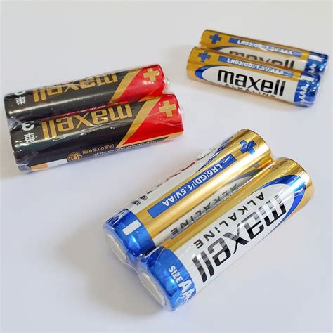 麥克賽爾 Maxell 鹼性電池 3號電池 Aa 4號電池 Aaa Lr03 Lr6 15v 高效能 Ace鹼性電池 蝦皮購物