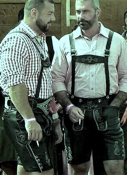 Pin By Edward Murray On Lederhosen Leather Fashion Men Bearded Men