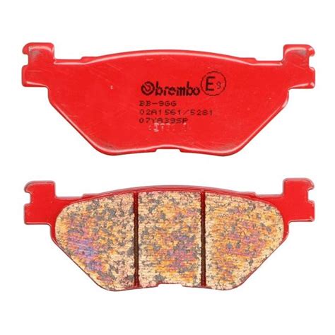 Kit 2 Pastiglie Freno Moto Posteriori Brembo Art 07YA39SP Biba Ricambi