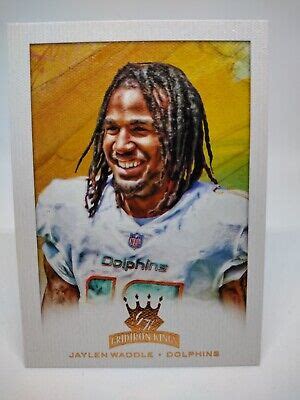 2021 Panini Chronicles Gridiron Kings Football GK 26 RC Jaylen Waddle