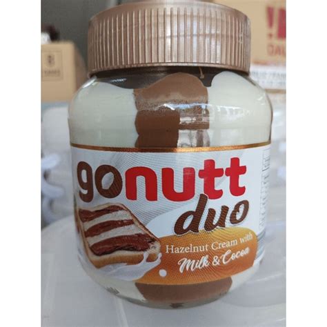 Gonutt Duo Hazelnut Cream With Milk Cocoa Shopee Philippines