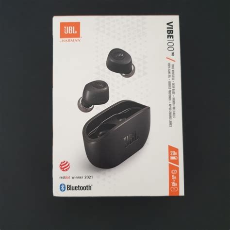 Jbl Headphones New Jbl Vibe Tws True Wireless In Ear Black Poshmark