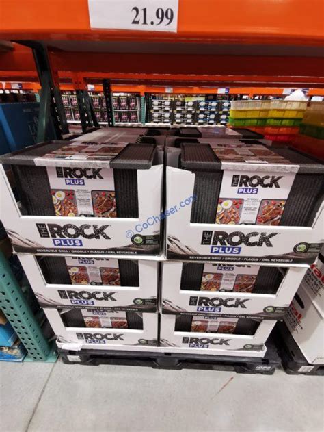 Costco 1266060 The Rock Reversible Grill Pan All Costcochaser