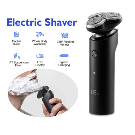 Xiaomi Mijia Mi Electric Shaver S300 S500 360 Degrees Head Flex IPX