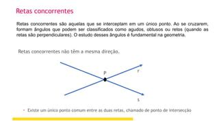 O Que E Retas Concorrentes - Retas Paralelas, Perpendiculares, Concorrentes e o Teorema de Tales ...
