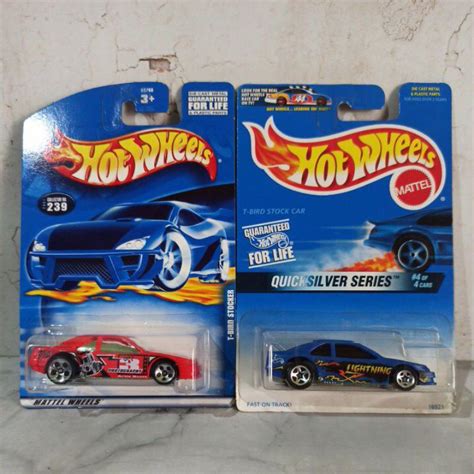 Jual Hot Wheels T Bird Stock Car Shopee Indonesia