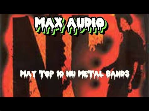 My Top Nu Metal Bands Youtube