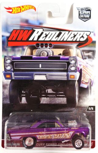 HOT WHEELS CAR CULTURE RLC PREMIUM BOX SET HW REDLINERS MERCURY CYCLONE EBay