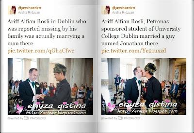 Perkahwinan Gay Ariff Alfian Dan Jonathan Kita Bertemu Kerana Ilmu