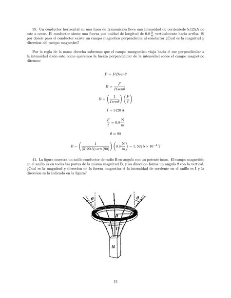 Electricidad Y Magnetismo Ejercicios Resueltos Capitulo Pdf