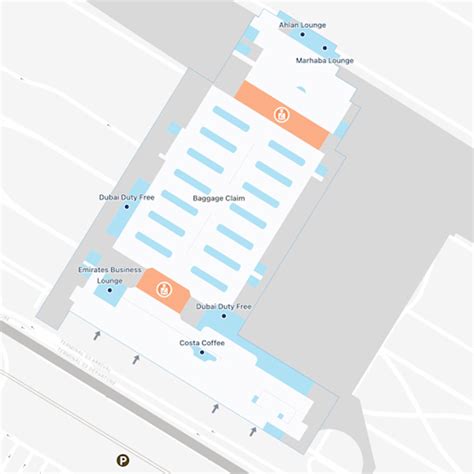 Dubai Airport Terminal 3 Map & Guide