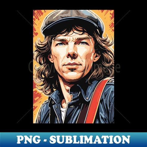 Brian Johnson Png Transparent Sublimation Design Fashion Inspire