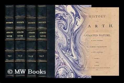 A History Of The Earth And Animated Nature Complete In 4 Volumes