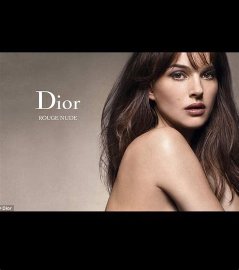 Photos Belle Toute Nue Natalie Portman Se D Shabille Pour La Gamme Nude De Dior
