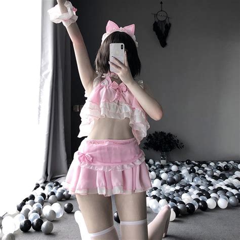 Wild Cat Cat Lingerie Costume Set Yesstyle