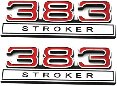 amazoncom pcs  stroker  liter engine emblems badge  decals