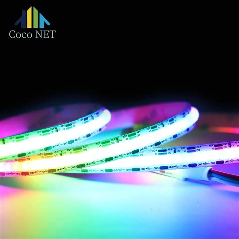 Ws B Leds M Cob Led Strip High Density Ws Rgb Dream Color