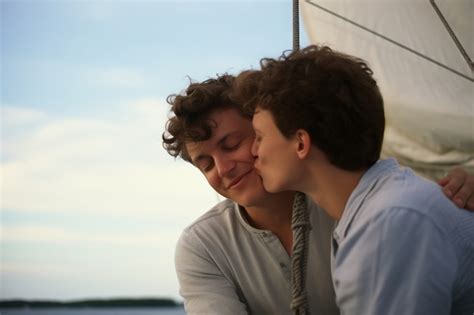 Retrato En Primer Plano De Una Pareja Gay Juntos Foto Gratis