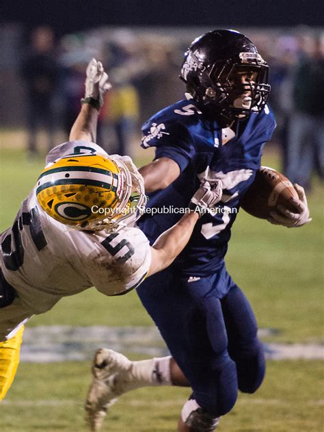 Trinity Catholic At Ansonia Football Republican American Photos