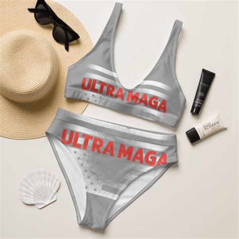 Still A Trump Girl Trump Bikini Make America Great Again Swimsuit MAGA Political Ultra MAGA High