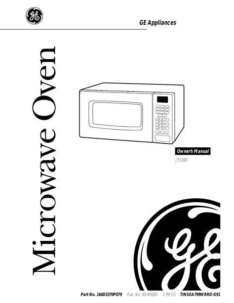 Ge Microwave Oven Warranty Manualzz