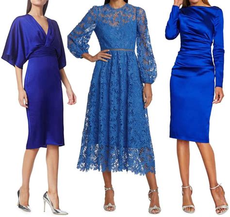 Showing You What Color Shoes For Blue Dresses And Royal Blue Dresses Look