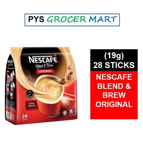 Nescafe Blend Brew Original In G X S Shopee Malaysia