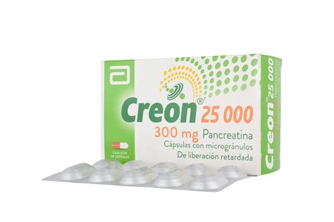 Comprar Creon 25000 300 mg 50 Cápsulas En Farmalisto Colombia